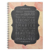 Brave, Sterk, Slim en Schitterend Notitieboek (Voorkant)