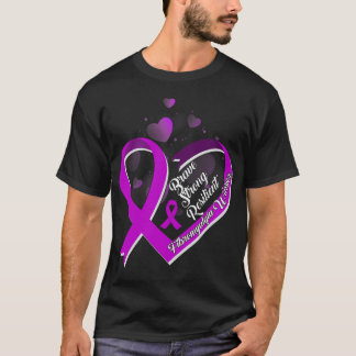 Brave Sterke Veerkrachtige Fibromyalgie Warrior Aw T-shirt