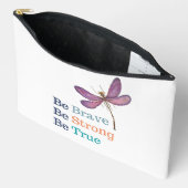 Brave Sterke Ware Dragonfly Make-up Bag Etui (Open)