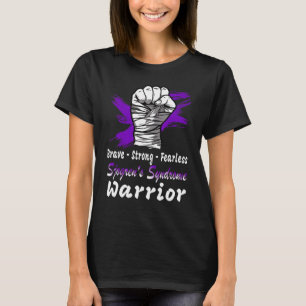 Brave Strong Fearless Sjogrenu2019s Syndrome Warri T-shirt
