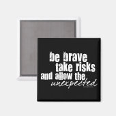 Brave take Risico's Magneet (Voorkant / Achterkant)