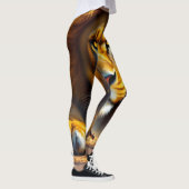 Brave Tiny Ant Faces Majestic Lion Leggings (Droite)