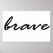 Brave, wees dapper poster (Voorkant)