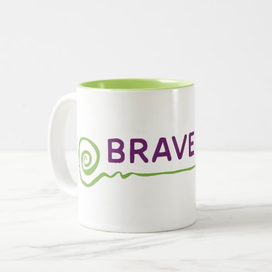 Brave Writer Mug (Devant gauche)