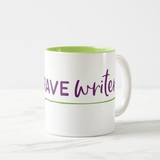 Brave Writer Mug (Devant droit)