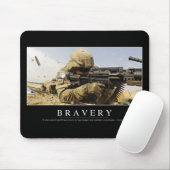 Bravery: Inspirerend prijsopgave Muismat (Met muis)