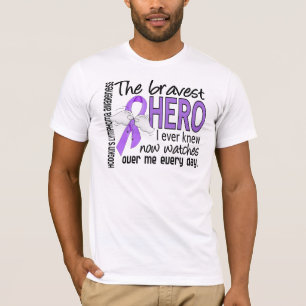 Bravest Hero I Ever Knew Hodgkin's Lymfoom T-shirt