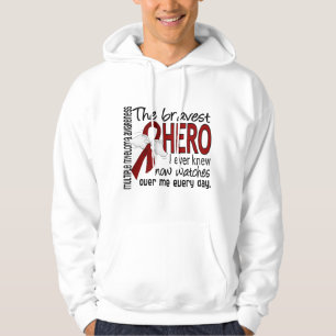 Bravest Hero I Ever Knew Multiple Myeloma Hoodie