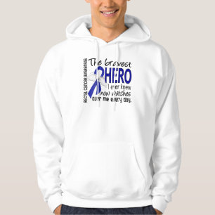 Bravest Hero I Ever Knew Rectal Cancer Hoodie