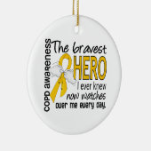 Bravest Hero I Knew COPD Keramisch Ornament (Rechts)