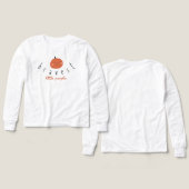 bravest little pumpkin Boys Long Sleeve T-Shirt (Motif Recto et Verso)