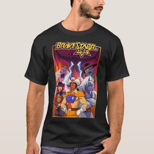 Bravestarr blijft stenen. Essential T-Shirt (Voorkant)