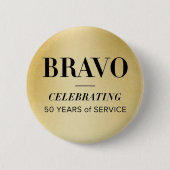BRAVO 50e toets Ronde Button 5,7 Cm (Voorkant)