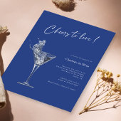 Bravo À Aimer ! Invitation Royal Blue Fête des mar