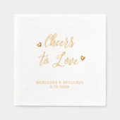 Bravo à aimer Moderne Élégant Mariage Coeurs (Recto)