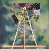 Bravo à aimer Skeleton main floral gothique nuptia (Neutre)