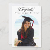 Bravo à la Faire-part de Graduate Graduate Graduat (Dos)