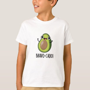 Bravo-cado Funny Avocado Pun T-shirt
