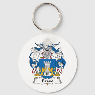 Bravo Family Crest Sleutelhanger