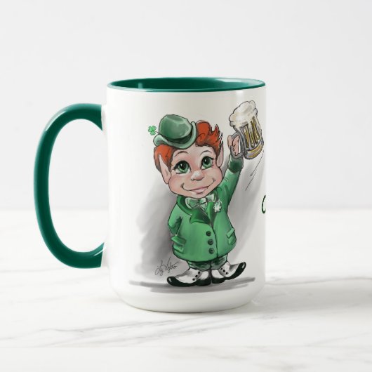 Bravo irlandais ! Mug de la Saint Patrick (Gauche)