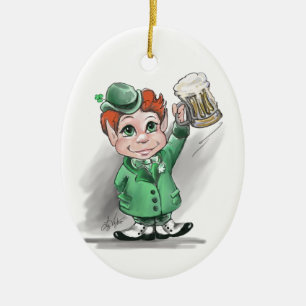 Bravo irlandais ! Ornement ovale