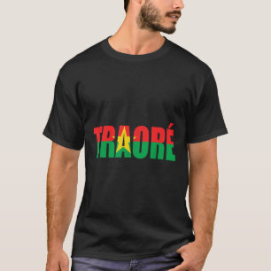 Bravo, kapitein Ibrahim Traore ! Viva Burkina Faso T-shirt