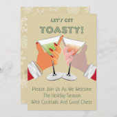 Bravo Noël Fête Invitation (Devant / Derrière)