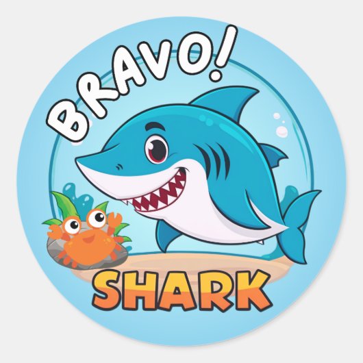 Bravo Sticker, Shark Stickers (Voorkant)
