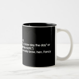 Braw Tweekleurige Koffiemok
