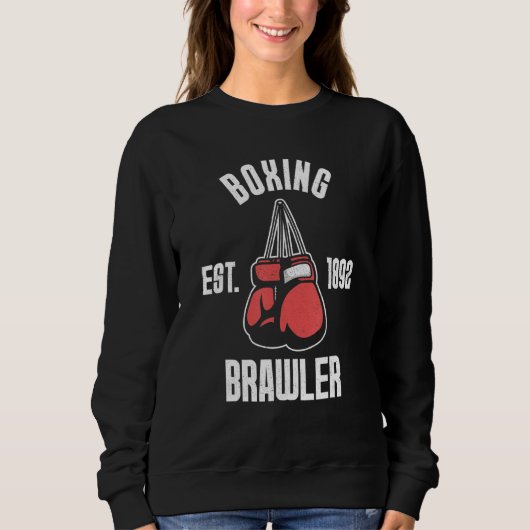Brawler Boxer Boxer Boxing Trui (Voorkant)