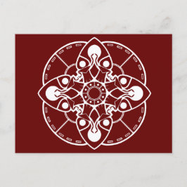 Braxie Mandala Briefkaart