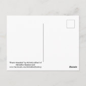 Braxie Mandala Briefkaart (Achterkant)