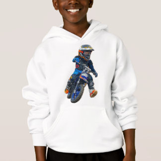 Braxton #18 Michigan MX Boyz White Hoodie - Jeugd