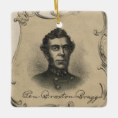 Braxton Bragg Keramisch Ornament (Voorkant)