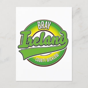 Bray Comté Wicklow Irlande. Carte postale