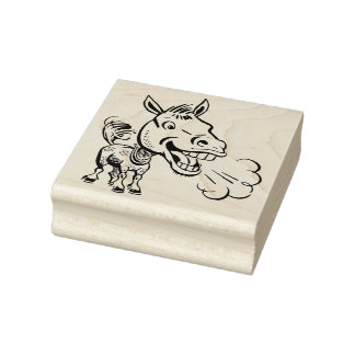 Braying Ezel Rubber Stamp Rubberstempel