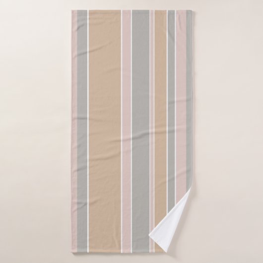 Brayures beiges (Serviette de bain)