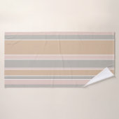 Brayures beiges (Serviette de bain)