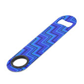 Brayures bleues escaliers motif (Devant angulaire)