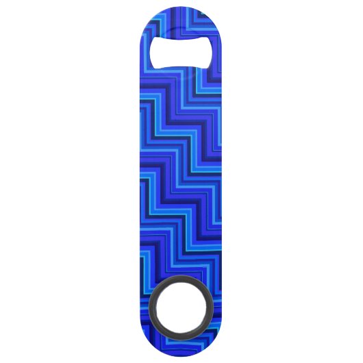 Brayures bleues escaliers motif (Devant)