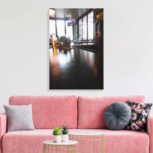 Brazen Fox Canvas Afdruk (Insitu (Woonkamer))