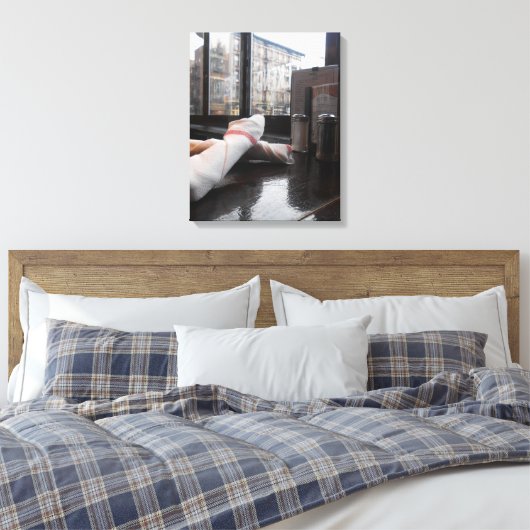 Brazen Fox Canvas Afdruk (Insitu (Slaapkamer))