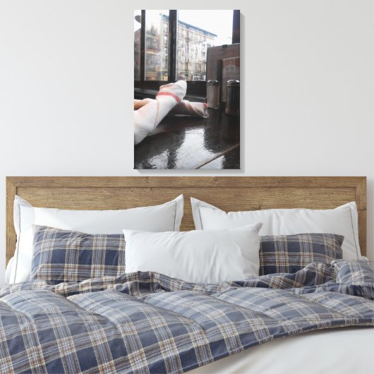 Brazen Fox Canvas Afdruk (Insitu (Slaapkamer))