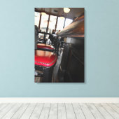 Brazen Fox Canvas Afdruk (Insitu (Houten vloer))