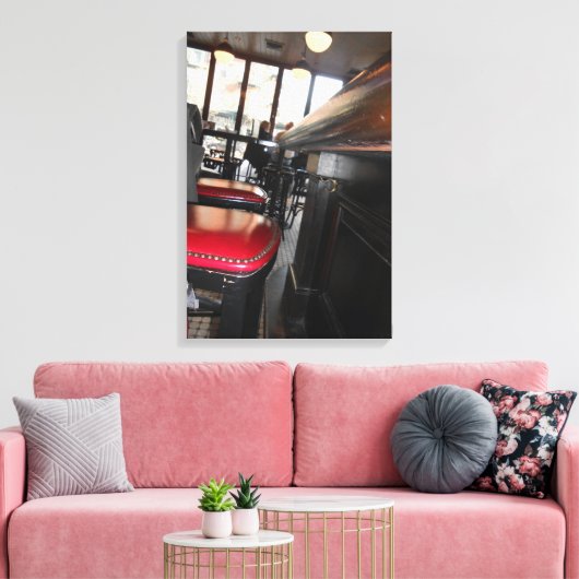 Brazen Fox Canvas Afdruk (Insitu (Woonkamer))