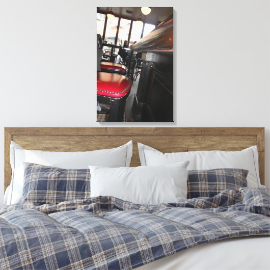 Brazen Fox Canvas Afdruk (Insitu (Slaapkamer))