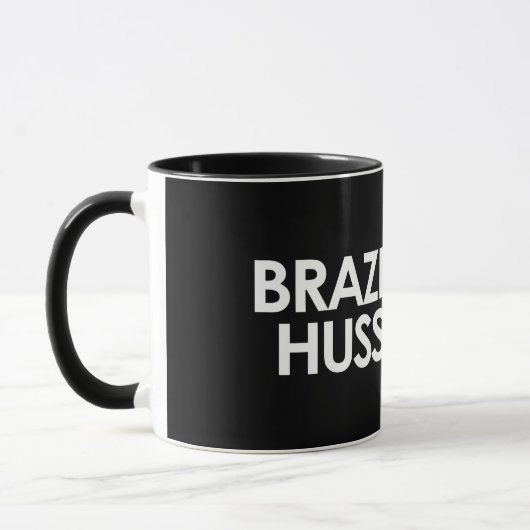 BRAZEN HUSSY MUG (Gauche)