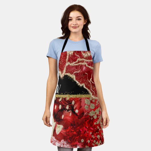 Brazen Red Schort (Gedragen)