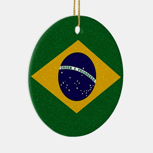 BRAZIL FLAG Ornament (Rechts)