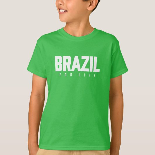 Brazil For Life T-shirt (Voorkant)